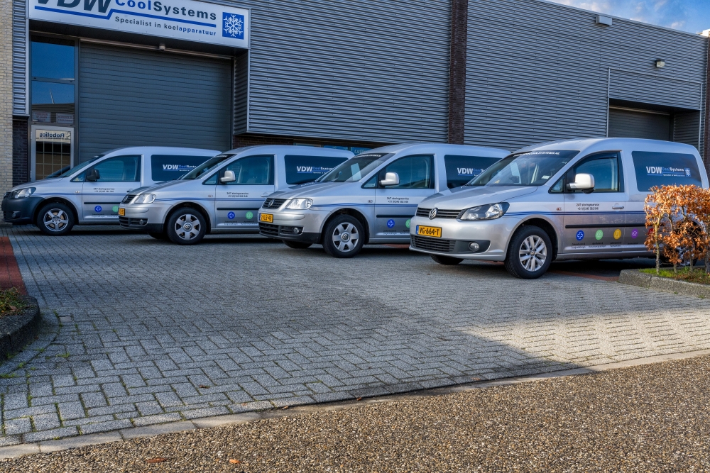 Service voertuigen VDW CoolSystems