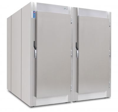 Evermed MMC 6.2 mortuarium koeling met 2 deuren en 6 body trays