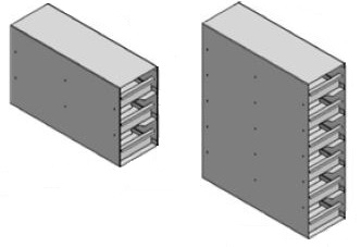 Laderek voor Snijders VF120 en VF240 - voor 75 mm doosjes