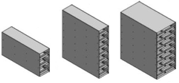 Laderek voor Snijders VF360, VF475, VF620, VF720 en VF830 - voor 75 mm doosjes