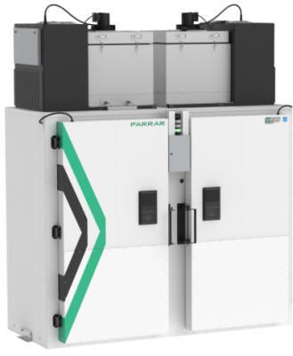 Farrar Scientific ULC-190 dubbeldeurs koel-/vriesunit