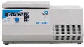 Nuve NF 1200R countertop centrifuge met temperatuurregeling