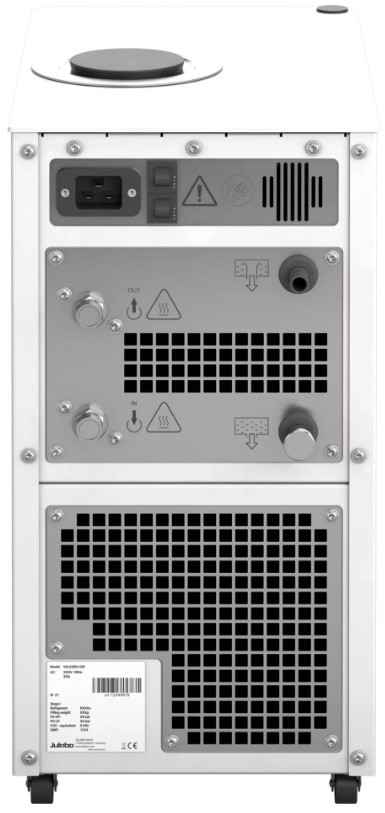 Julabo VALEGRO 500 - Aansluitingen