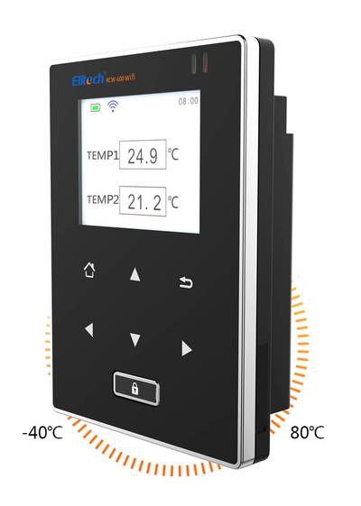 Elitech RCW-600 TE WiFi temperatuurlogger met dubbele externe sensor