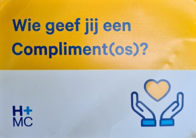 Wie geeft jij een Compliment(os)? 