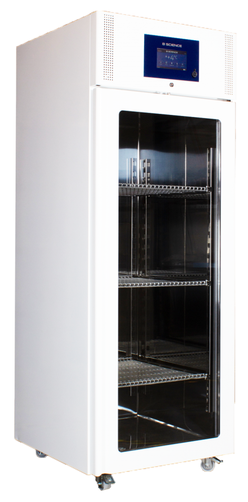 B Science BMR628G Premium Line laboratorium koelkast met glasdeur