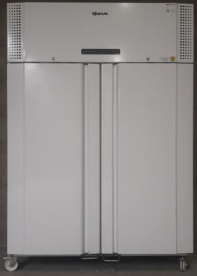 Occasion Gram BioPlus RF1270 dubbeldeurs laboratorium vrieskast