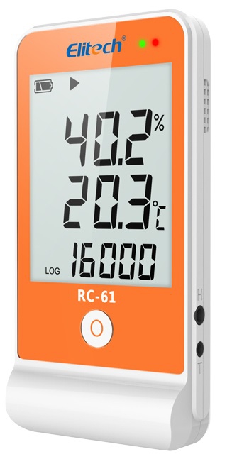 Elitech RC-61 temperatuur en RH datalogger