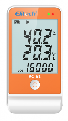 Elitech RC-61 digitale temperatuur en RH datalogger