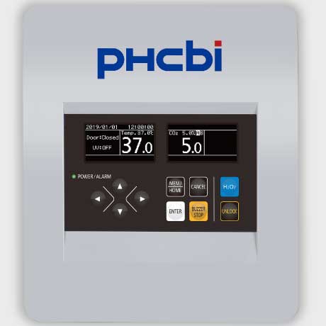 Display PHCbi MCO-50AIC-PE countertop CO² incubator