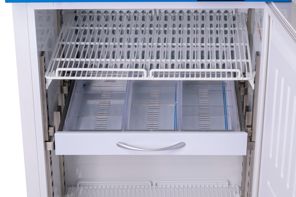 Labcold RLDF0524 - Optionele aluminium lade met vakverdeling