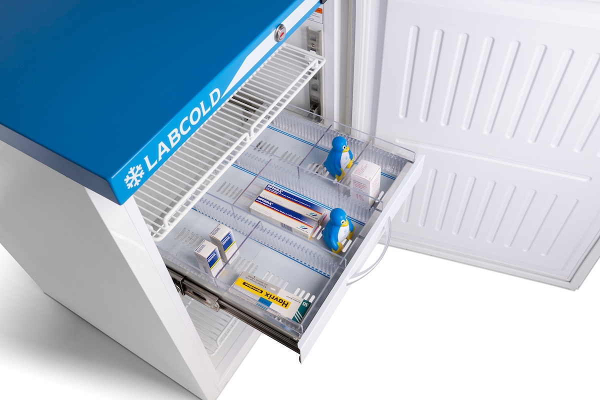 Labcold RLDF0524 - Optionele aluminium lade met vakverdeling