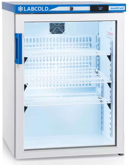 Labcold RLDG0519 tafelmodel medicijnkoelkast met glasdeur