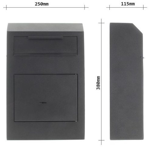 Wandmodel retourmedicatiebox Small