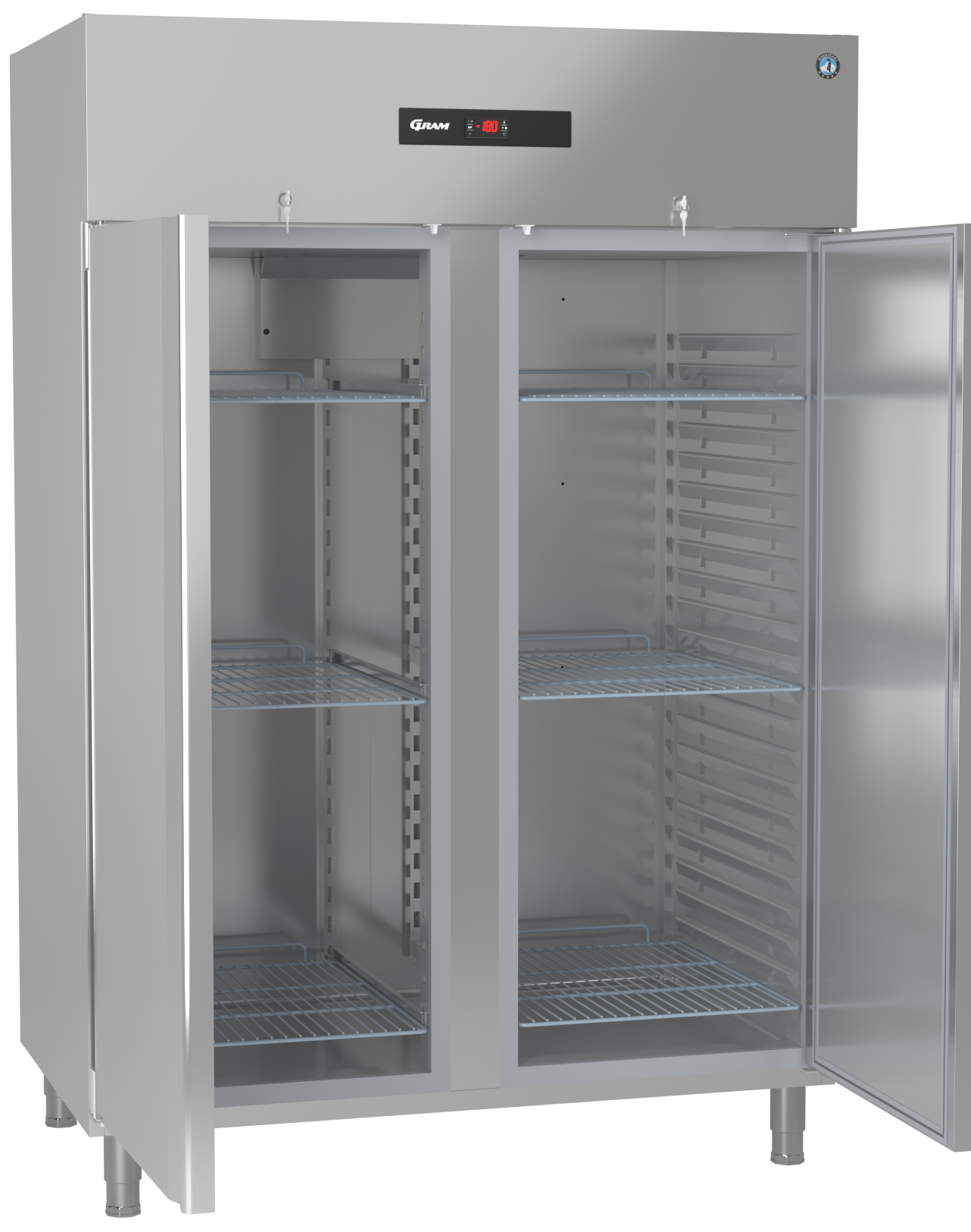 Hoshizaki Advance F 140-4 L professionele dubbeldeurs vrieskast