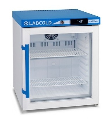 Labcold RLDG0124 countertop medicijnkoelkast met glasdeur