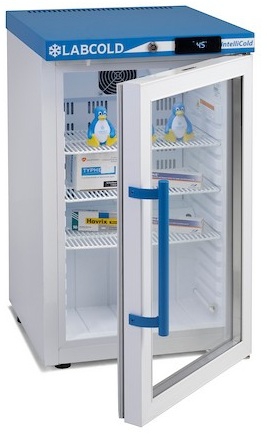 Labcold RLDG0224 tafelmodel medicijnkoelkast met glasdeur