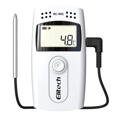 Elitech RC-4 digitale temperatuur datalogger met externe sensor