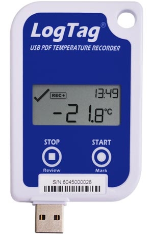 LogTag UTRID-16 digitale temperatuur datalogger met USB-aansluiting