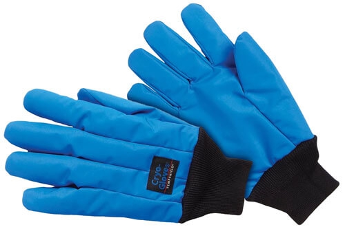 Tempshield cryohandschoenen polsuitvoering - blauw