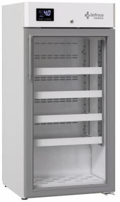 Infrico medcare LER24G laboratorium koelkast met glasdeur