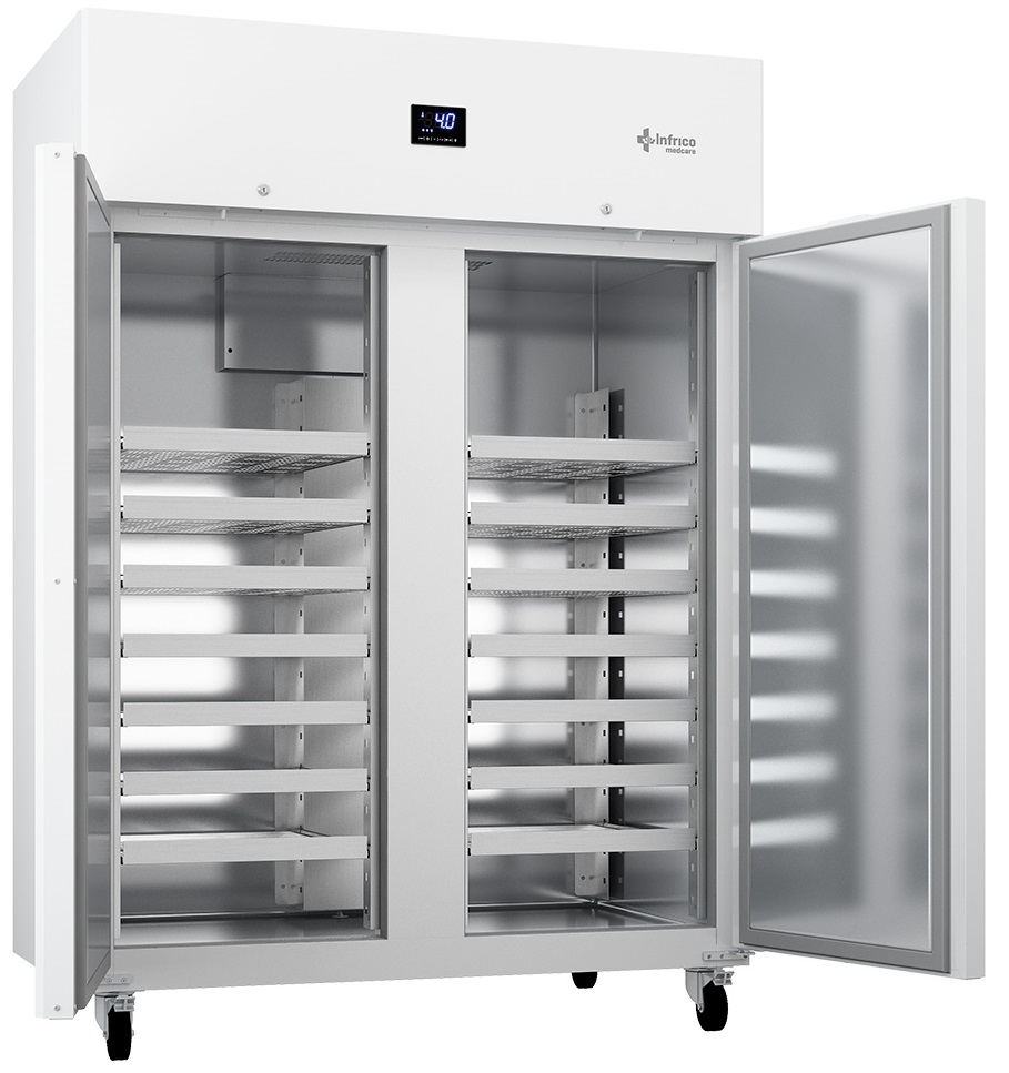 Infrico medcare LTR130SD dubbeldeurs laboratorium koelkast