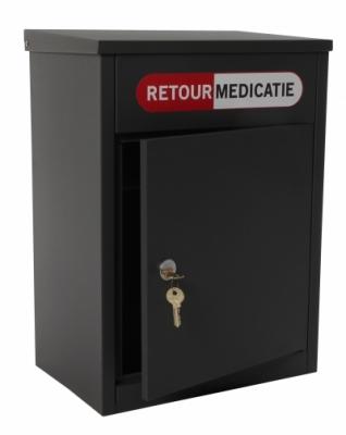 Wandmodel retourmedicatiebox