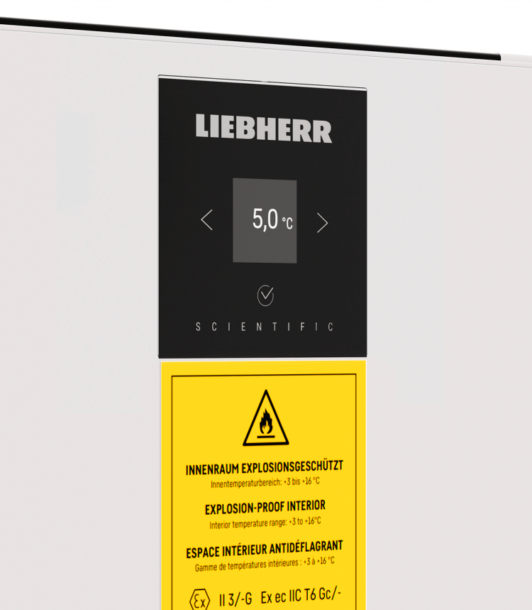 Liebherr SRTfg 1501 - Display