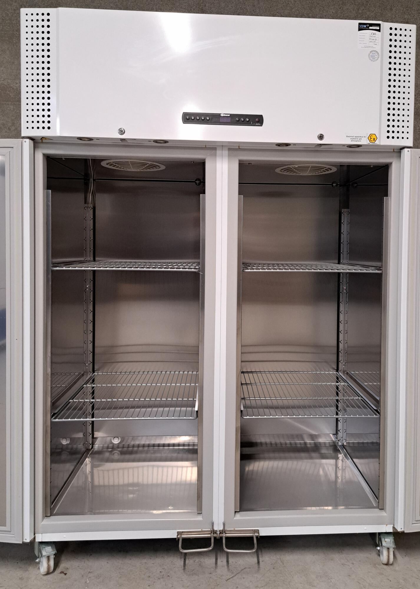 Occasion Gram BioPlus ER1270 dubbeldeurs laboratorium koelkast