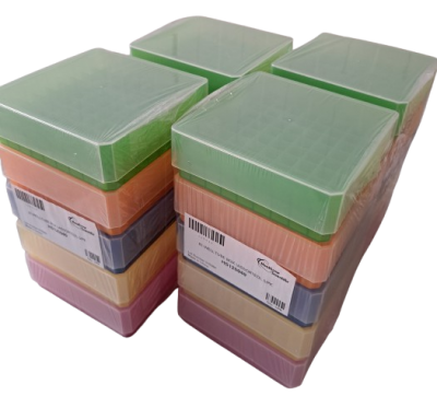 81-well microtube cryobox - 20 stuks