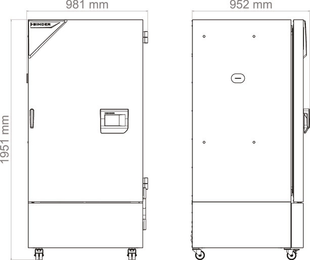 Binder KB 470 PRO koelbroedstoof