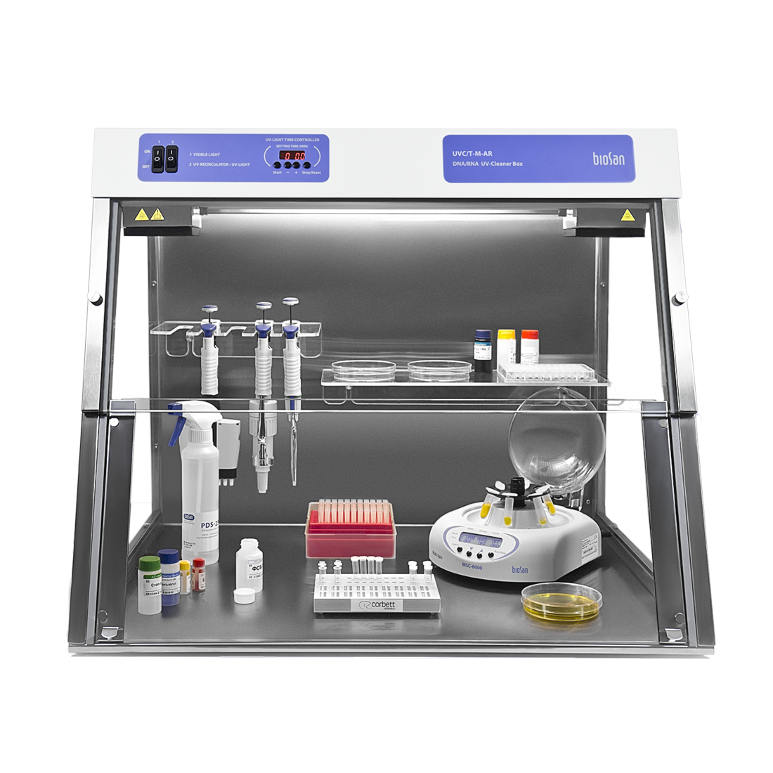 Biosan UVC/T-M-AR DNA/RNA UV-kast