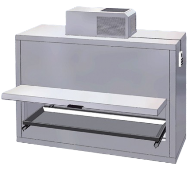 Fiocchetti MCL0001 mortuarium koeling met 1 klep en 1 body tray