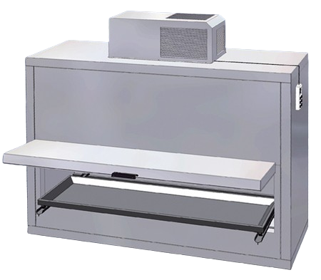 Fiocchetti MCL0001 mortuarium koeling met 1 klep en 1 body tray
