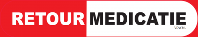 Retourmedicatie sticker