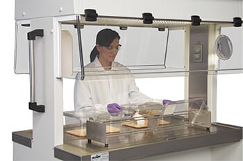NuAire AllerGard NU-620-500E animal transfer station dual access - 150 cm