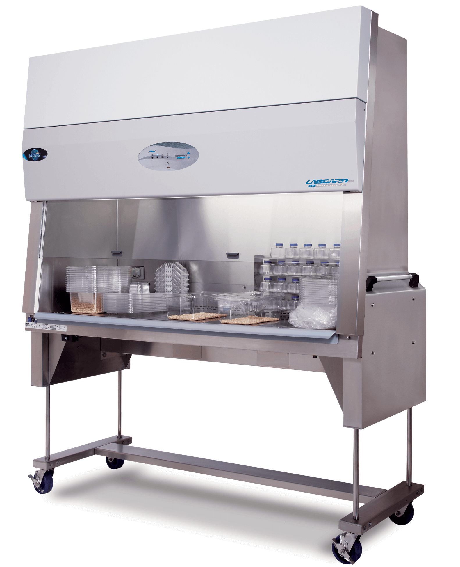 NuAire LabGard NU-677-500E biologische veiligheidskast animal handling klasse II, type A2 - 150 cm
