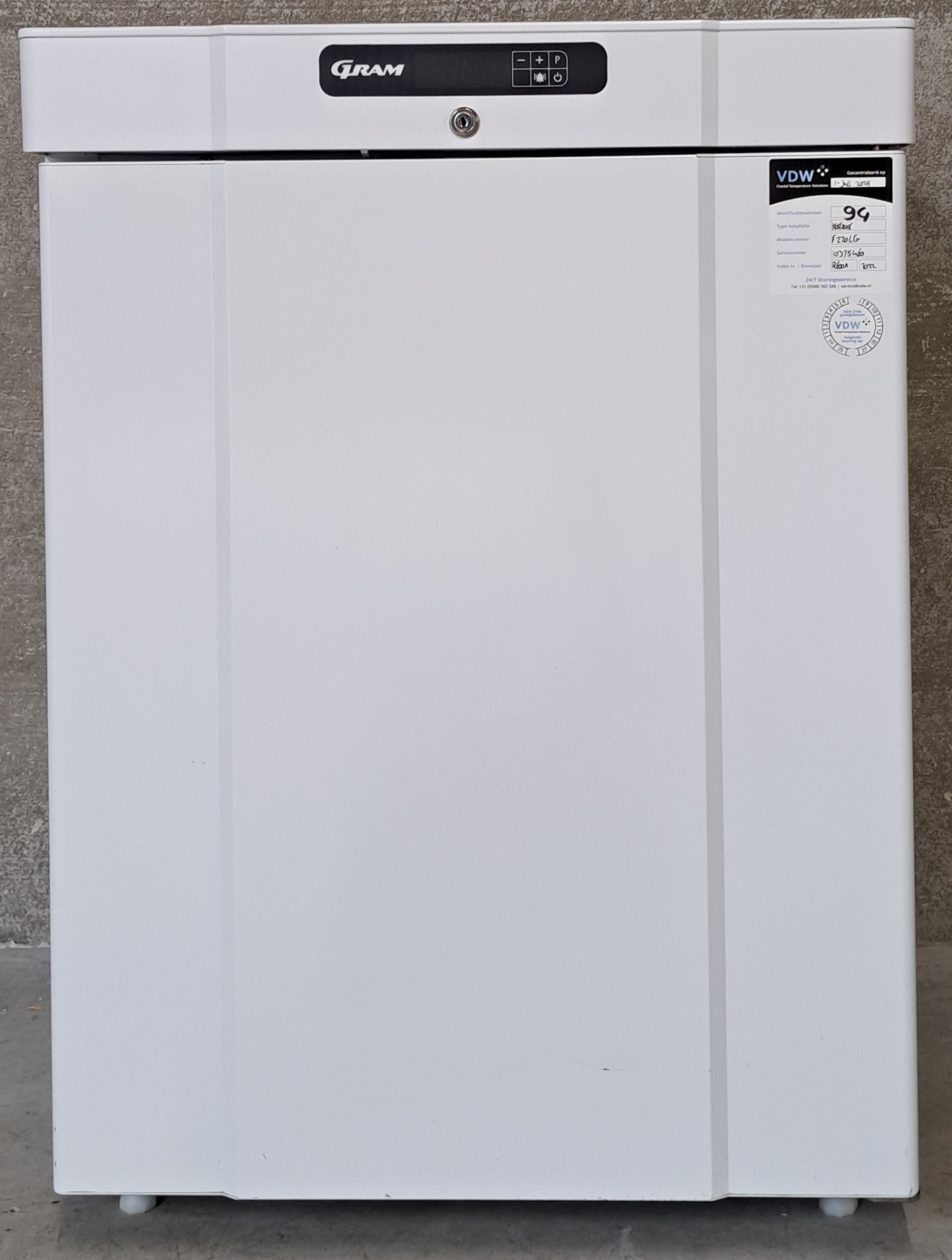 Occasion Gram F 220 LG professionele tafelmodel koelkast
