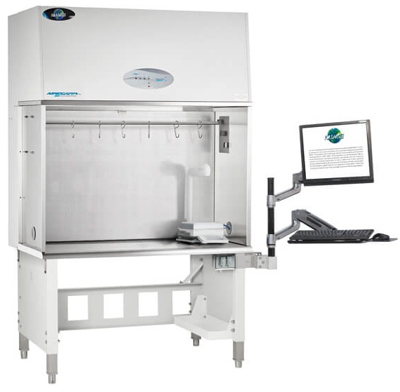 NuAire AireGard NU-240-330E - Houder voor monitor en toetsenbord