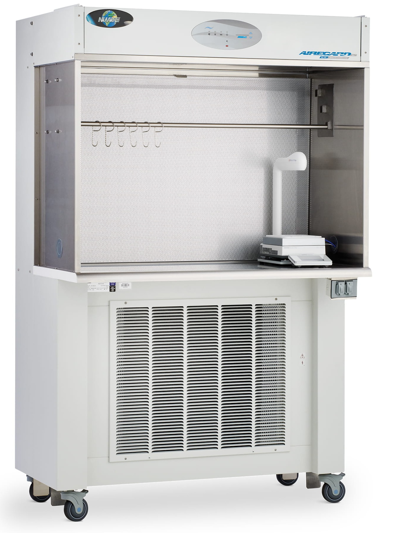 NuAire AireGard NU-340-530E horizontale laminaire airflow console workstation - 150 cm
