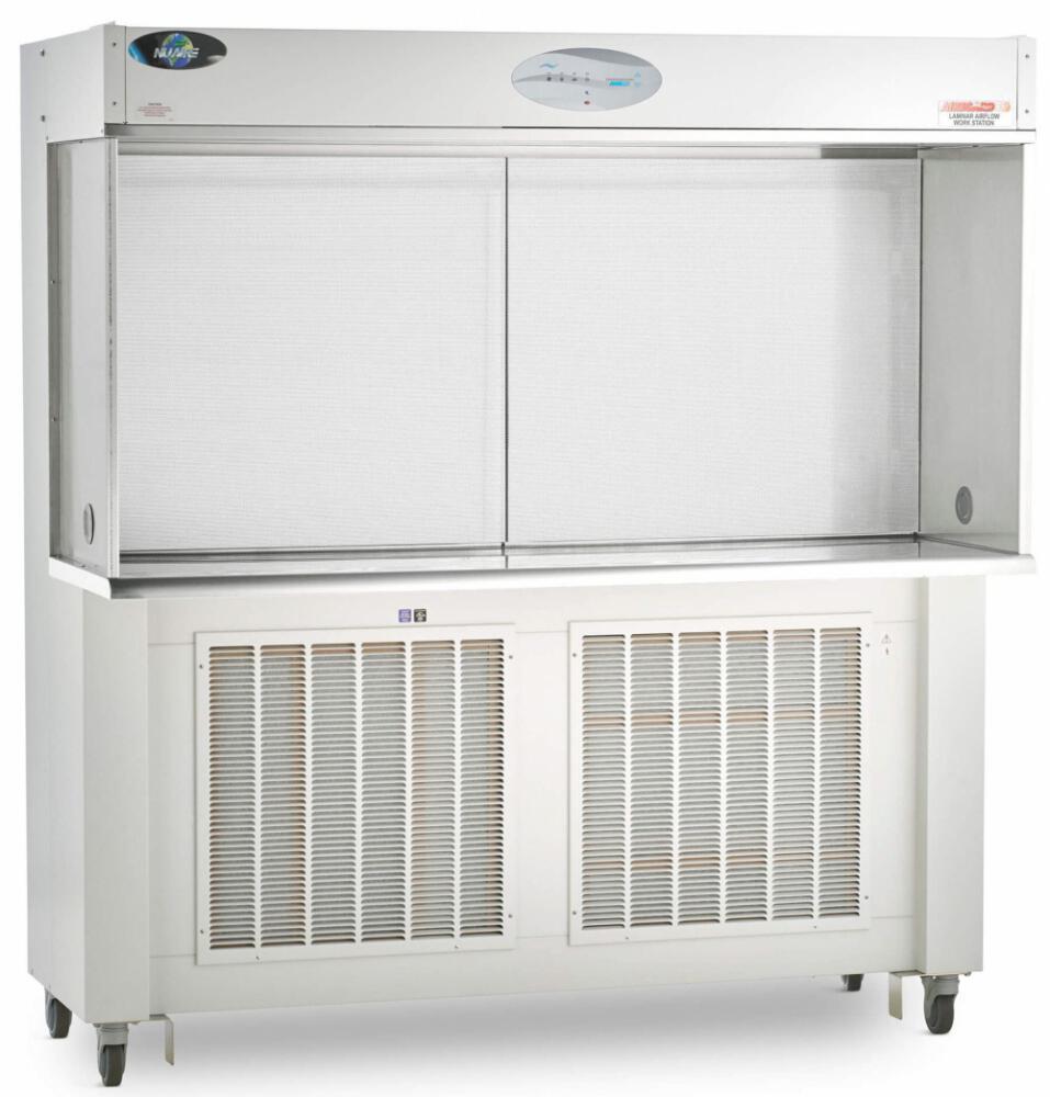 NuAire AireGard NU-340-630E horizontale laminaire airflow console workstation - 180 cm