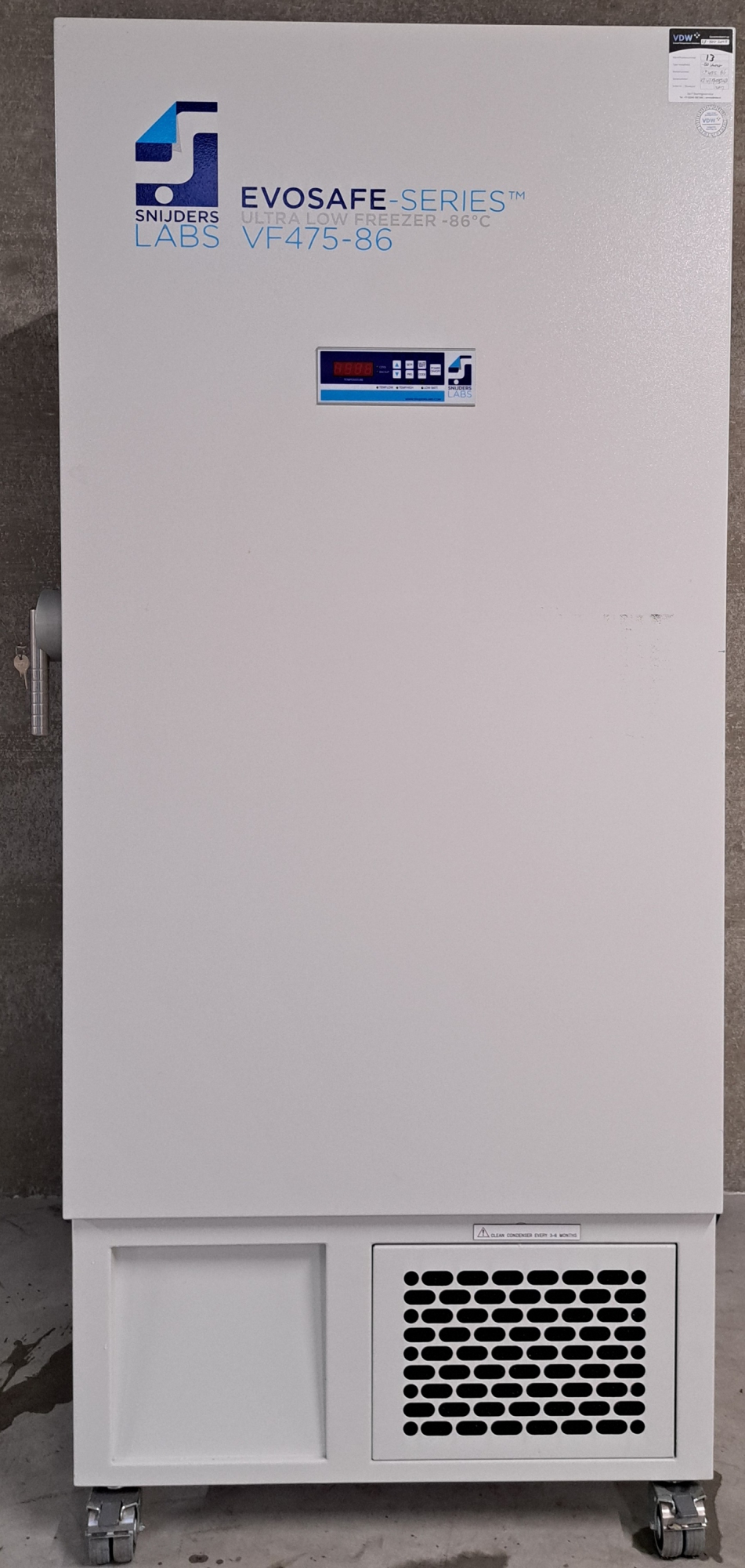 Occasion Snijders VF475-86 -80°C vrieskast