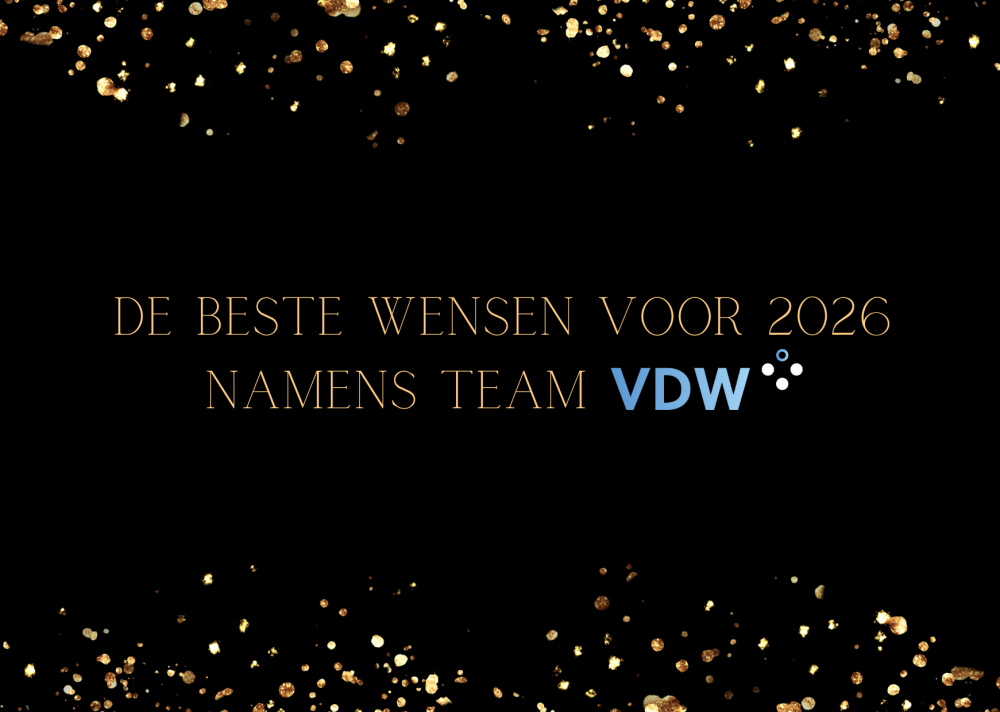 De beste wensen namens team VDW!