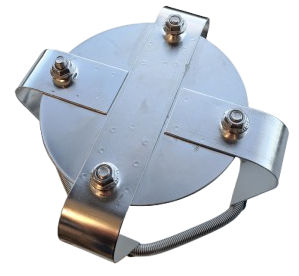 T-klem t.b.v. 250 ml fles - Bevestiging