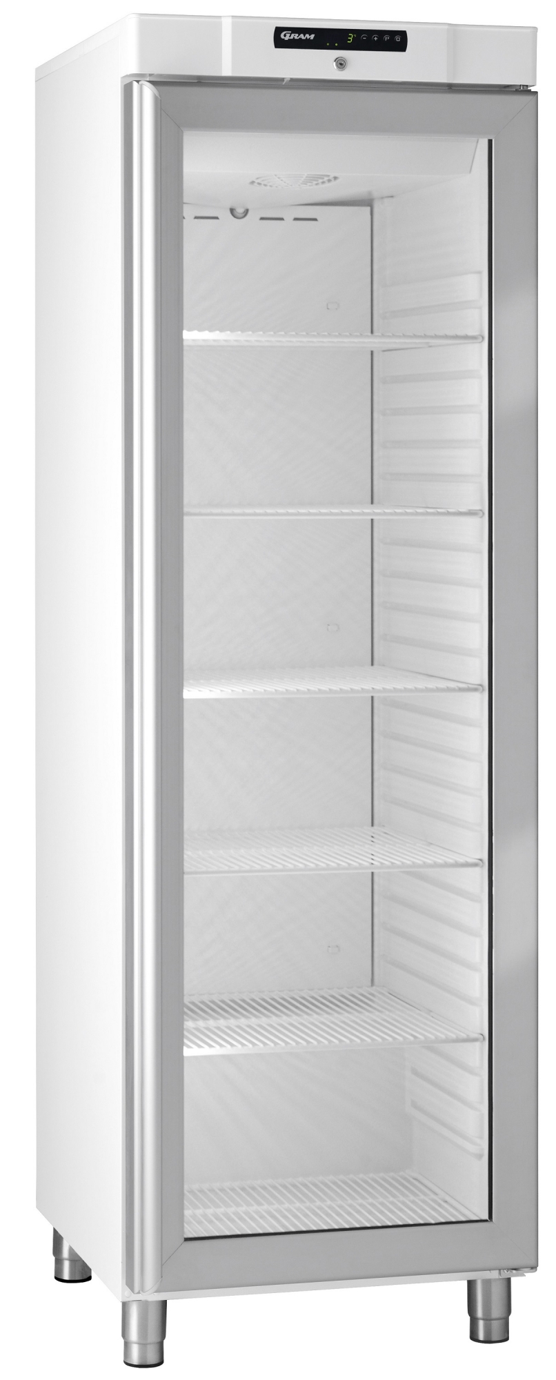 Gram Compact KG 420 LG professionele koelkast met glasdeur