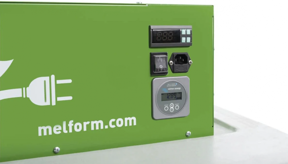 Melform Koala Green 370 - Controller en aansluitingen