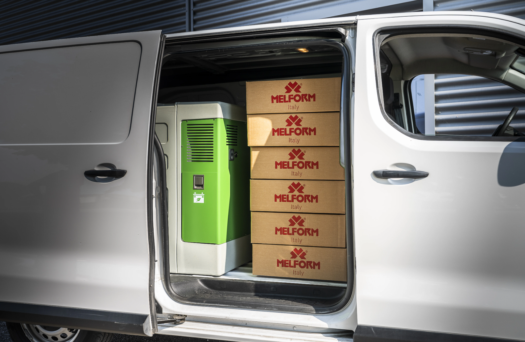 Melform Koala Green 495 koel-/vriescontainer op accu