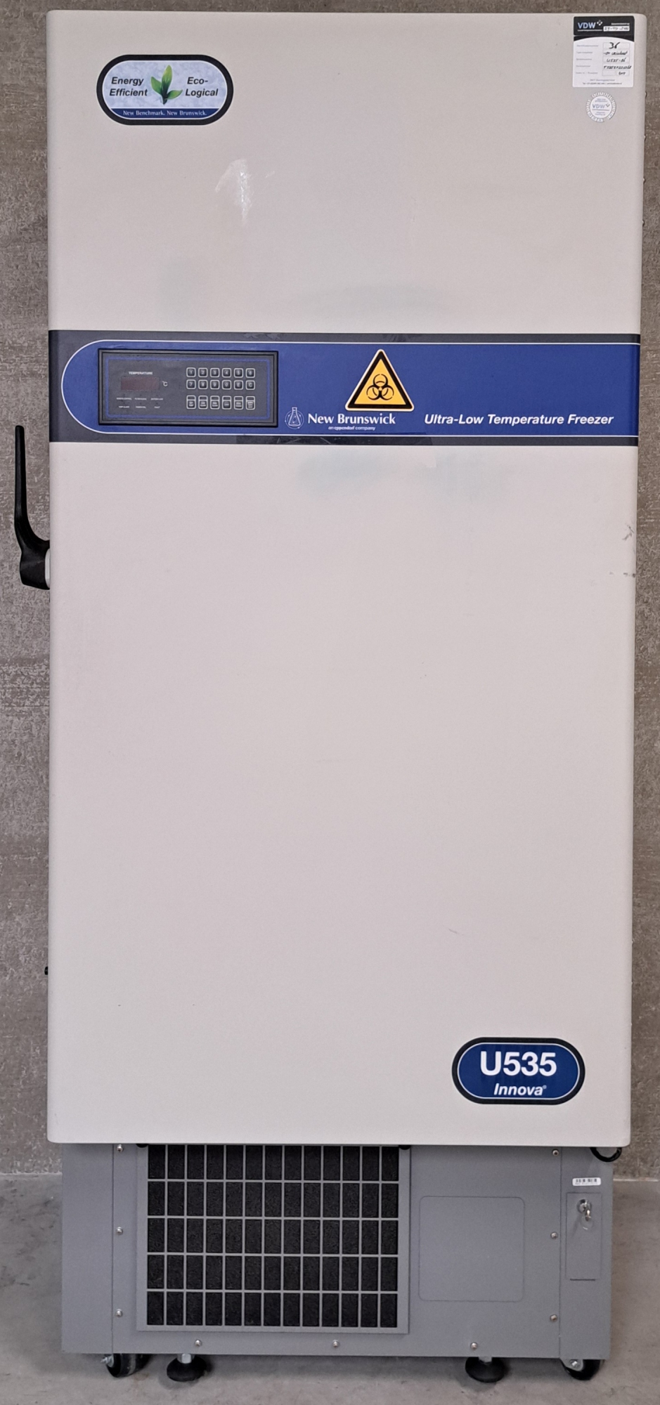 Occasion Eppendorf U535-86 -80°C vrieskast met laderekken