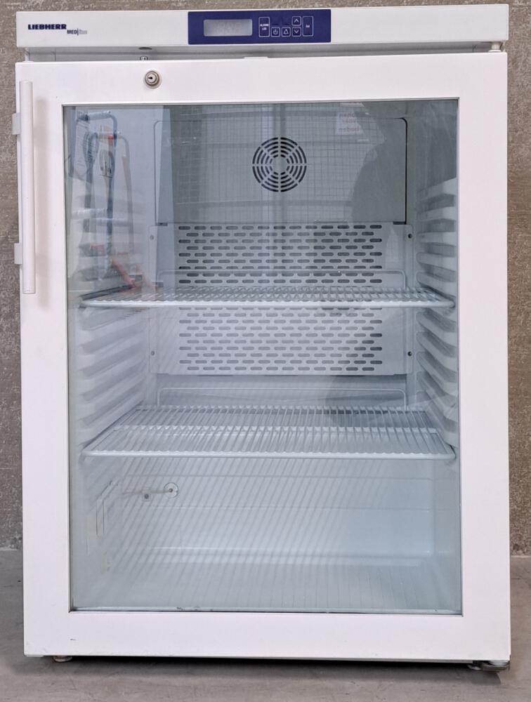 Occasion Liebherr MKUv 1613 tafelmodel medicijnkoelkast met glasdeur