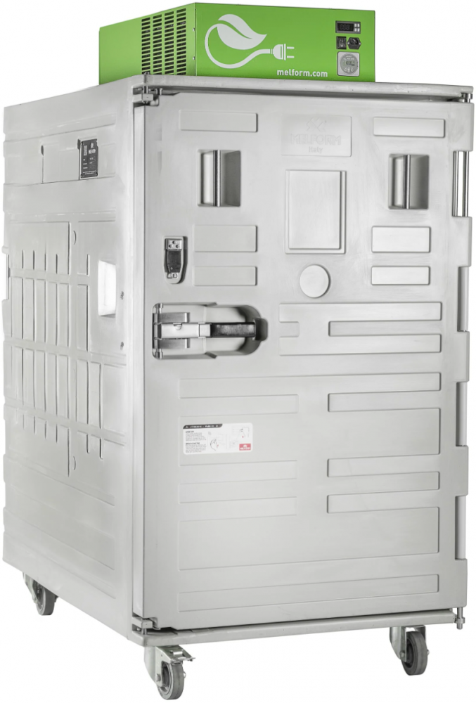 Melform Koala Green 1300 koelcontainer op accu t.b.v. europallet